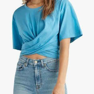 7 for all mankind twisted tee